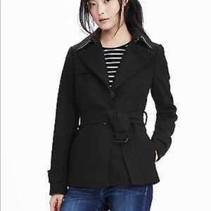 Banana Republic Petite Short Trench Coat